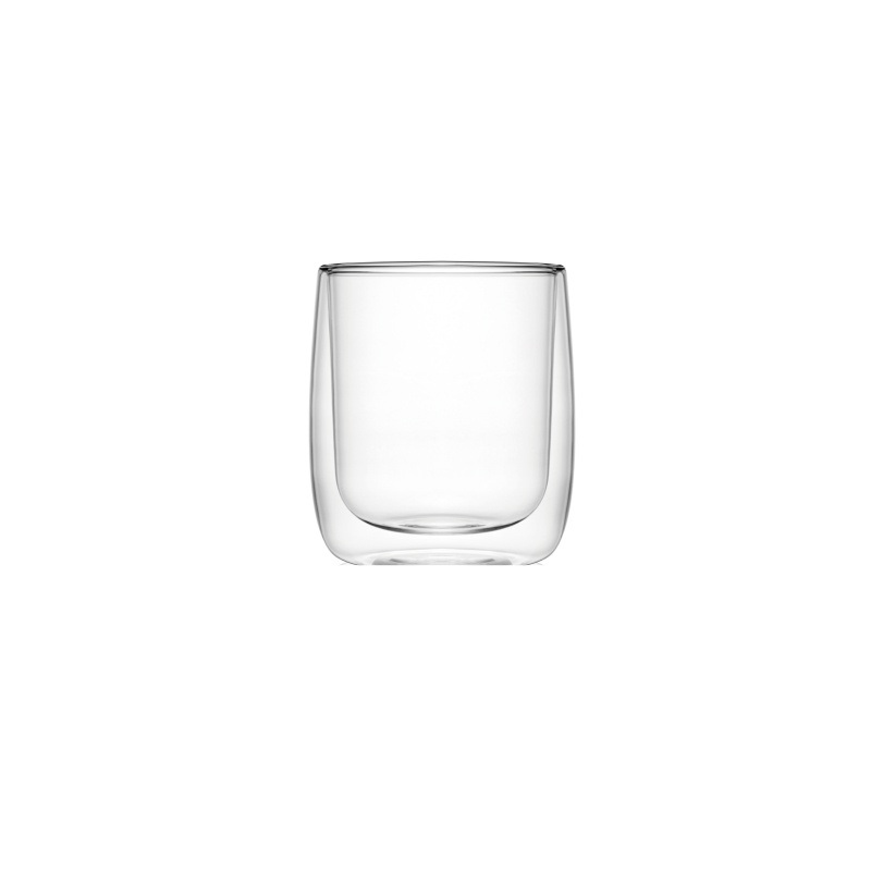 120ml Stylish No Handle Double Wall Glass Coffee Mugs – 120ml Coffee Mugs and Double Wall Glass Mugs price