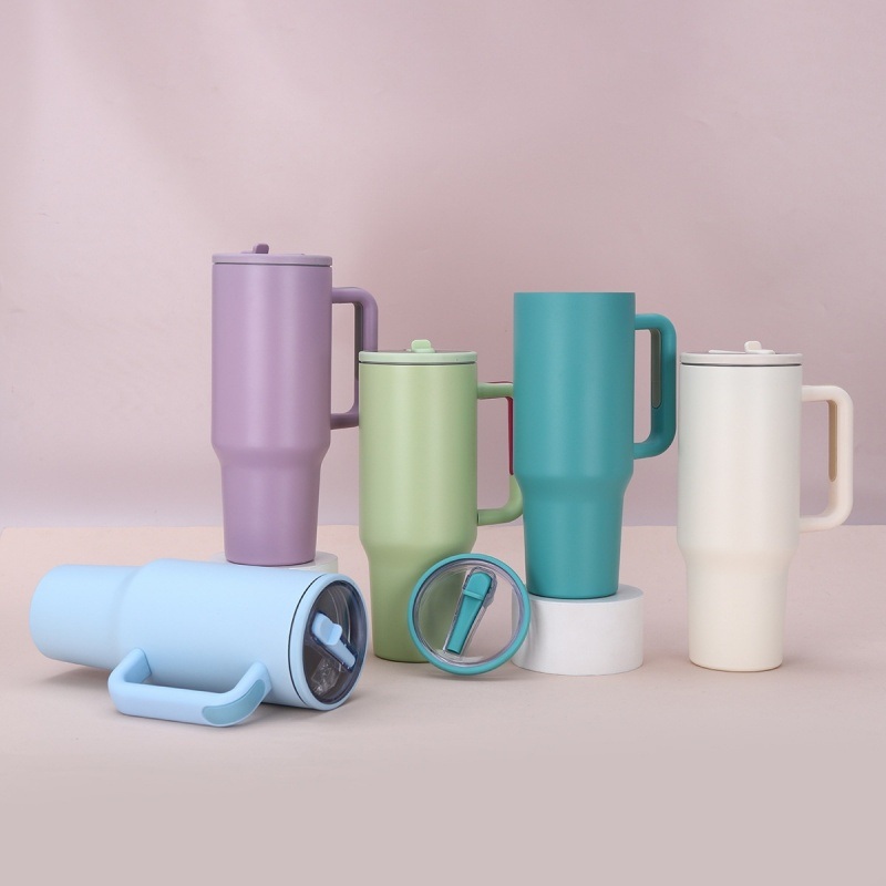 40 Oz Adventure Cup Sublimation Insulated Tumbler 40oz Double Wall Stainless Steel Vacuum Travel Mug with Handle and Straw – 40 Oz Adventure Cup and Sublimation Insulated Tumbler price