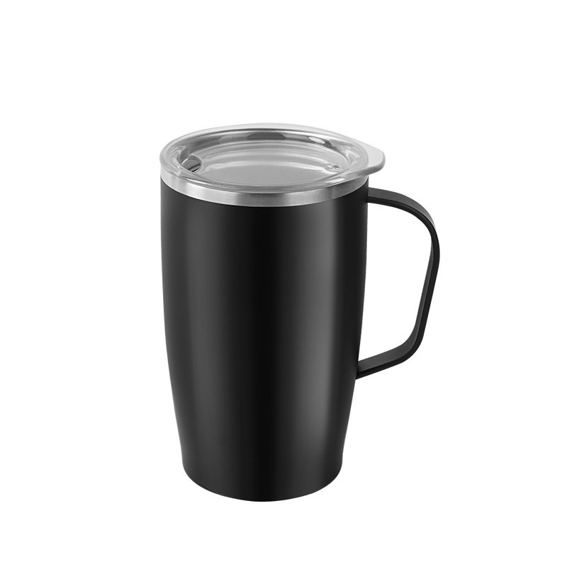 500ml Wholesale Double Wall Stainless Steel Coffee Travel Mug Vacuum Reusable Cup with Handle – Coffee Mug and Stainless Steel Coffee Mug price