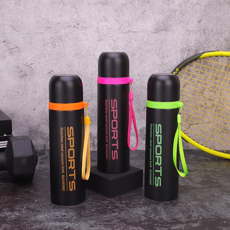 Bullet Head with Lifting Rope Sports Portable Outdoor Insulated Water Cup – Vacuum Flask and Vacuum Cup price