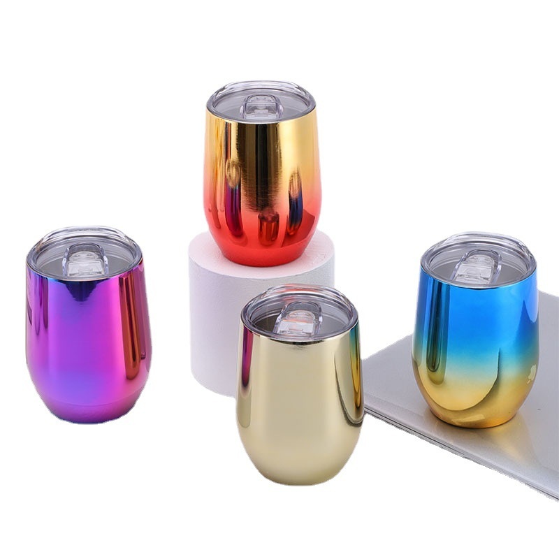 Creative Electriplate 12oz Stainless Steel U Shaped Egg Cup 304 Stainless Steel Eggshell Thermos Mug – U Shaped Egg Cup and Eggshell Thermos Mug price