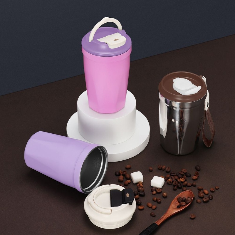 Customized Insulated Cup with Stainless Steel Handle – Vacuum Flask and Vacuum Cup price
