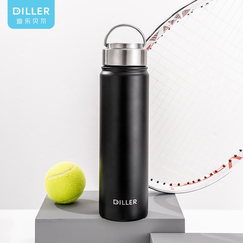 Diller Minimalist Portable Stainless Steel Thermal Water Bottle with Custom Logo – Stainless Steel Water Bottle and Sports Water Bottle price