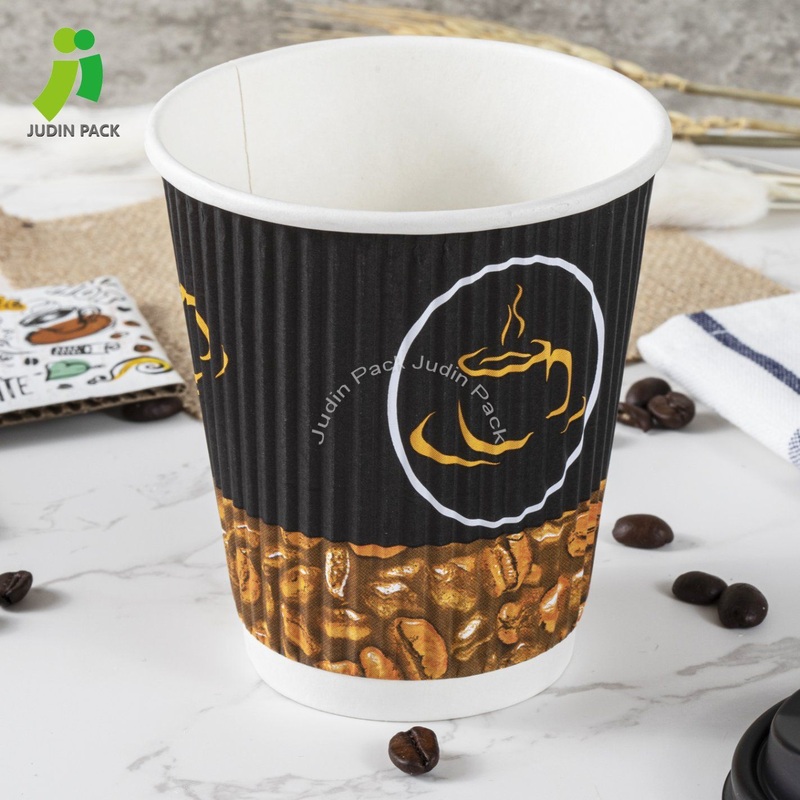 Disposable Ripple Paper Cup for Hot Drinks – Paper Cup and Ripple Wall Cup price