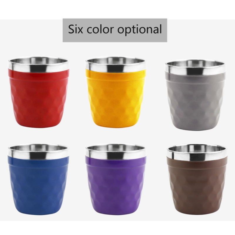 Double Layer Anti-Scalding Stainless Steel ABS Outdoor Indoor Water Cup Milk Coffee Cup – Mug and Water Cup price