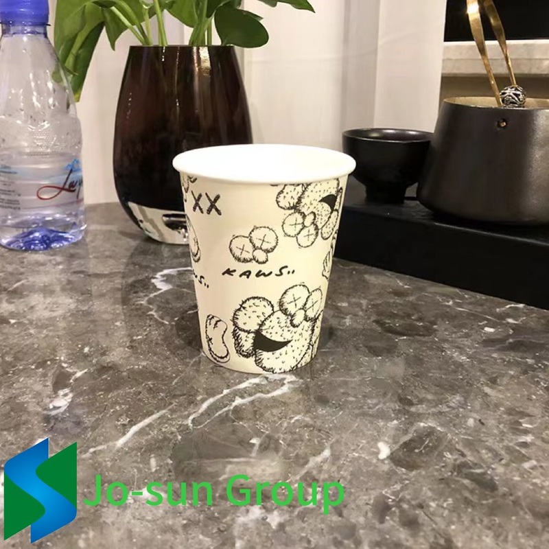 Jo-Sun Biodegradable 12 Oz Paper Coffee Cups Set with Lids Recyclable Hot Drinks Single Wall Disposable Paper Coffee Cup – Paper Cup and Kraft Paper Cups price