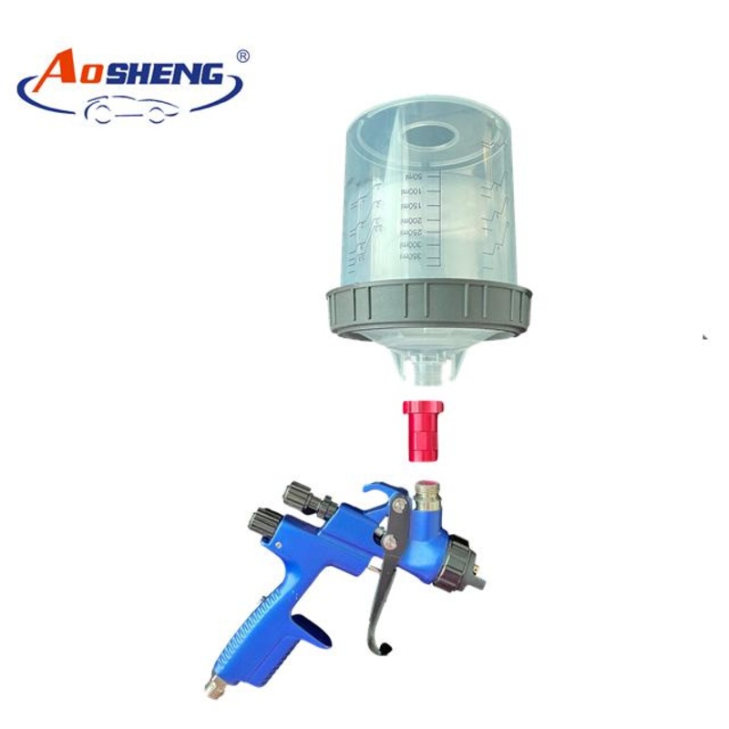 Plastic Disposable Auto Refinish Paint Spray Gun Cup – Paint Spray Gun Cup and Spray Gun Cup price