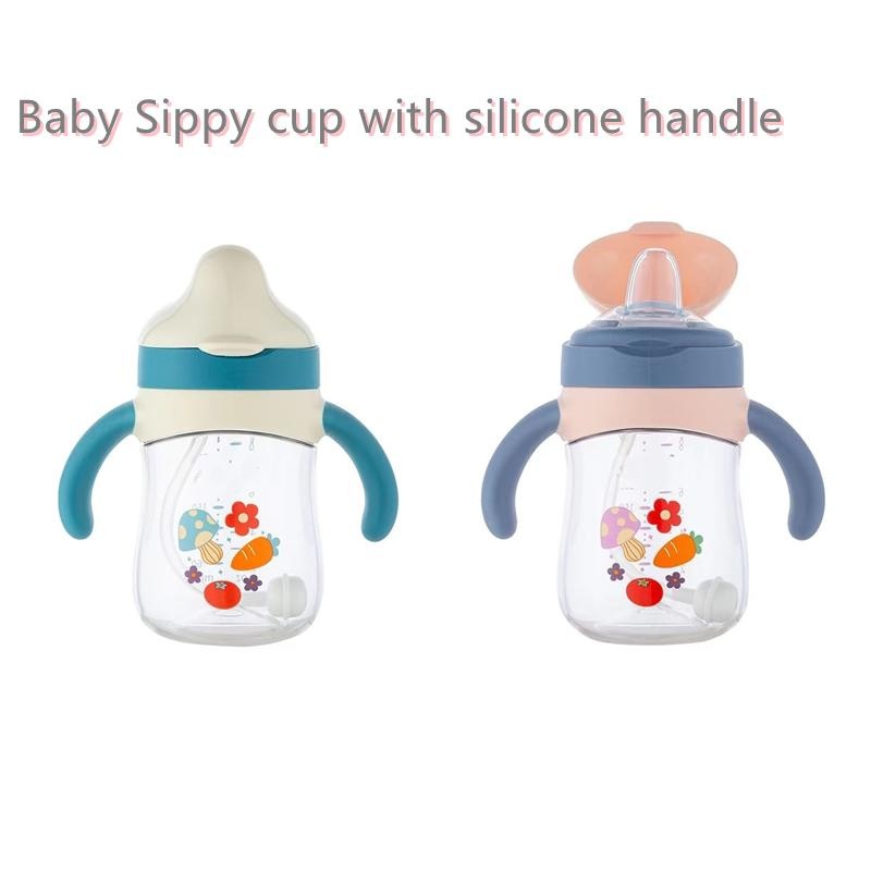 Soft Sipper Bottle Baby Training Water Bottle with Silicone Handle – Water Bottle and Baby Cup price