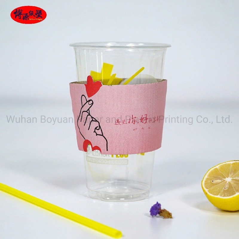 Takeaway Disposable Cup Cold Drinking Plastic Cup PP Cups with Sleeves – Juice Cup and Plastic Smoothie Cup price