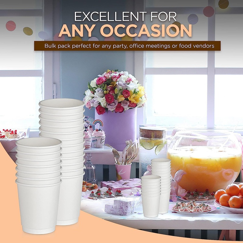 Wholesale Disposable Double Wall Coffee Paper Cups with Switch Flat PS Lids – Paper Cups for Coffee and Double Wall Paper Cups price