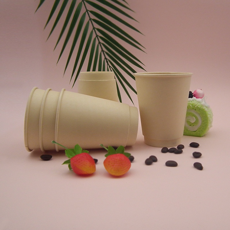 Wm461 PLA Coated Disposable Sustainable Leakproof Double Wall High Quality Double Wall Paper Coffee Cup – Hot Cup and Paper Cup price