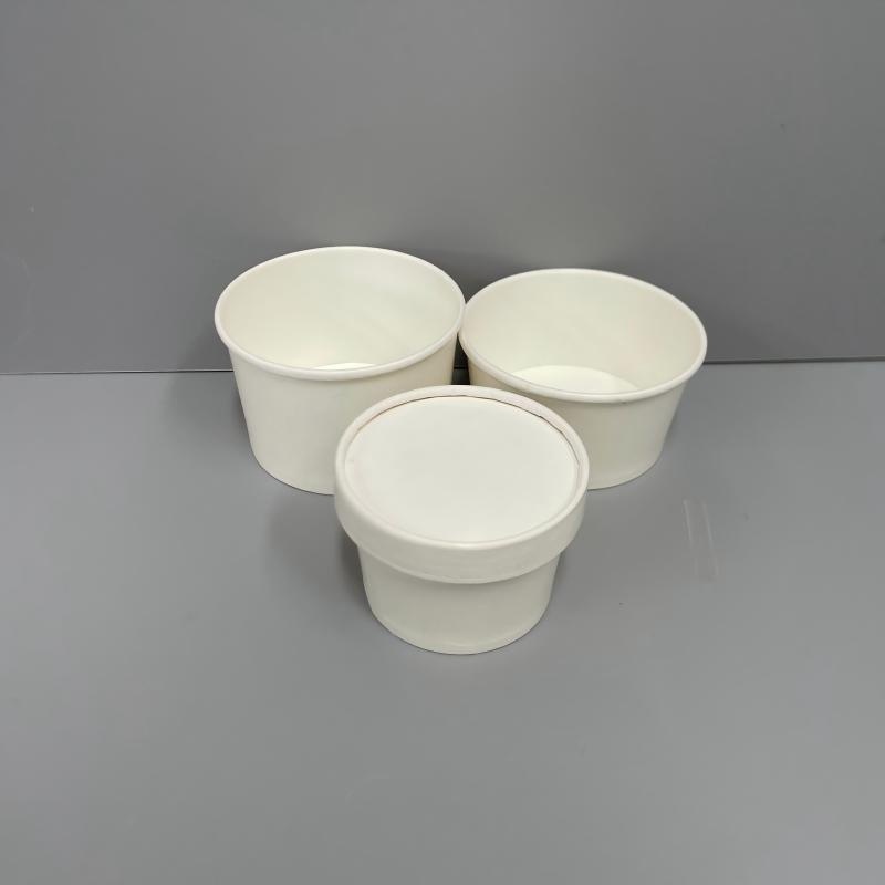 100% Eco-Friendly Biodegradable Disposable Kraft Paper Soup Bowl Ice Cream Packaging Cups – Eco-Friendly Take Away Cups and Biodegradable Take Away Cup price