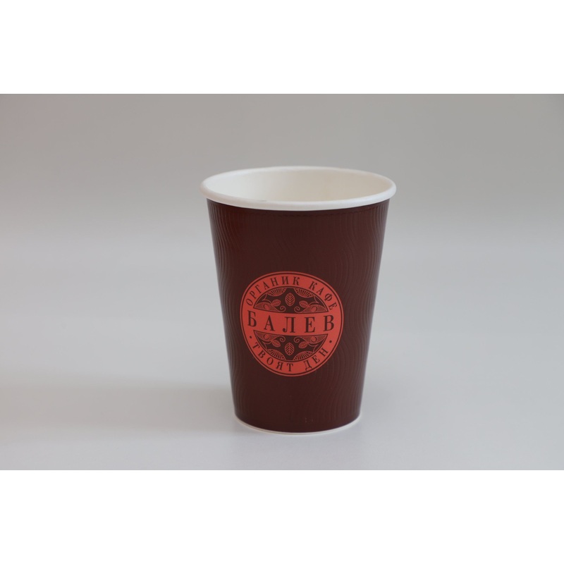 12oz Dark Red Embossing Custom Made Logo PLA Coating Paper Cups – Disposable Cup and Insulation Disposable 8oz Double Wall Paper Cup price