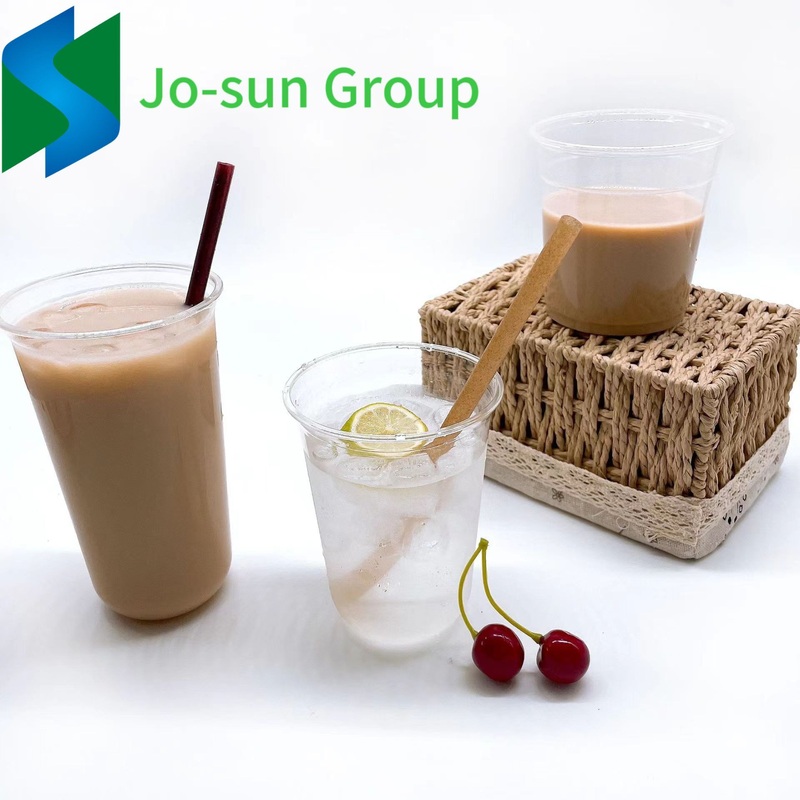 2024 Newly Custom Compostable 12oz Bubble Tea Boba Beverage Coffee Cups Clear PLA Biodegradable Plastic Cup – Plastic Cup and Boba Tea Plastic Beverage Cups price