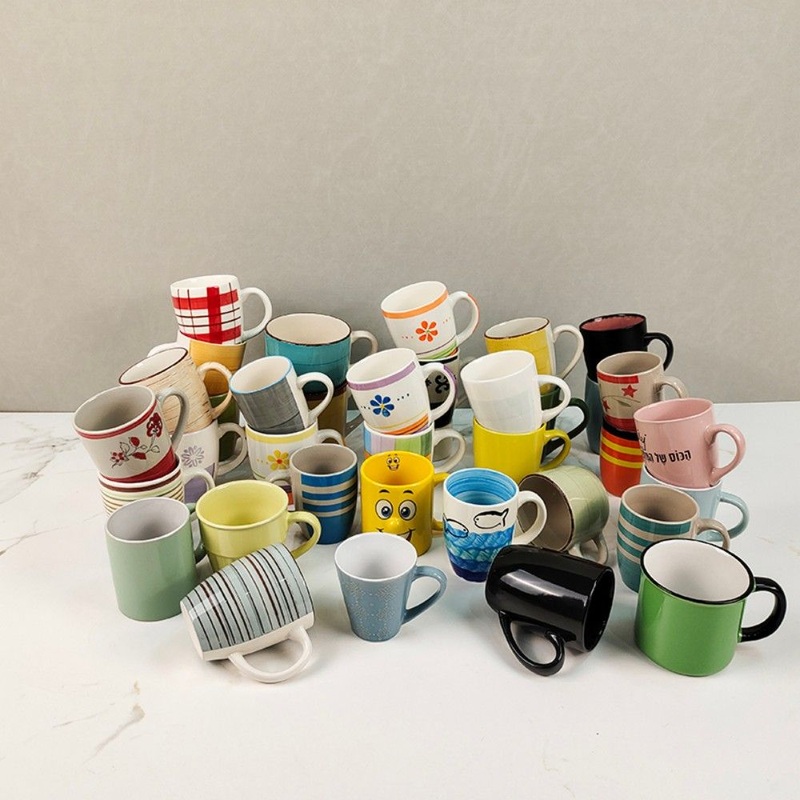 500ml Wholesale Colourful Round Luxy Unique Coffee Mug Custom Logo Ceramic Cup – Ceramic Mug and Mugs Ceramic price