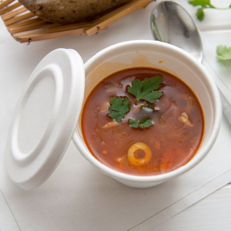 Compostable Bagasse Sugarcane Cup with Lid – Sugarcane Bagasse Bowl with Lid and Biodegradble Bagasse Bowls with Lid price