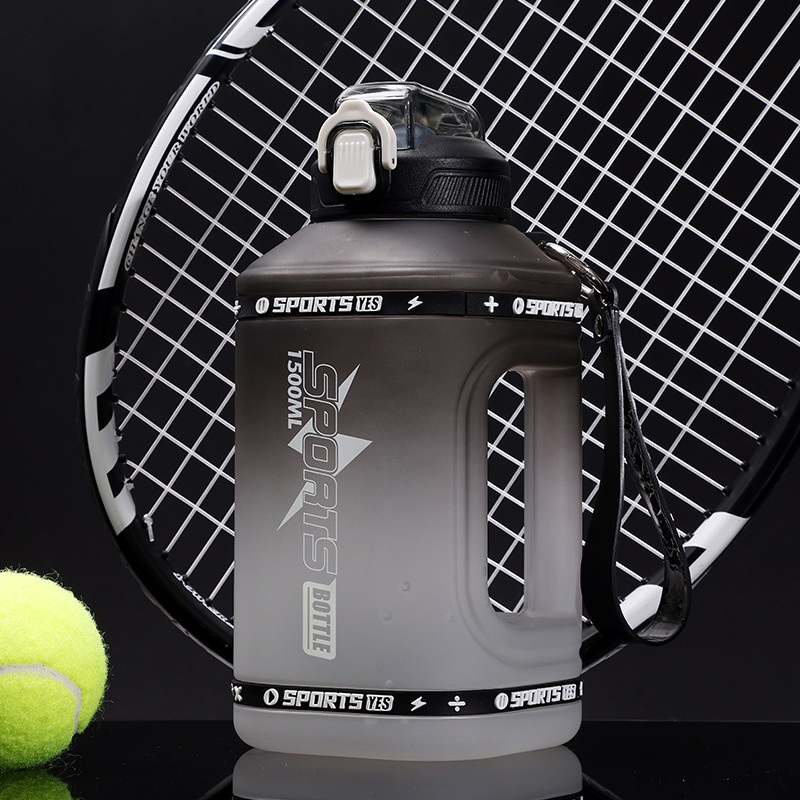 Custom Logo Sports Multi-Use 64 Oz 2.2 Liter Large Water Bottle with Flip Spout and Straw Motivational Time Mark Water Jug 2.2L 2200 Ml – Sport Water Bottle and Drinking Bottle price