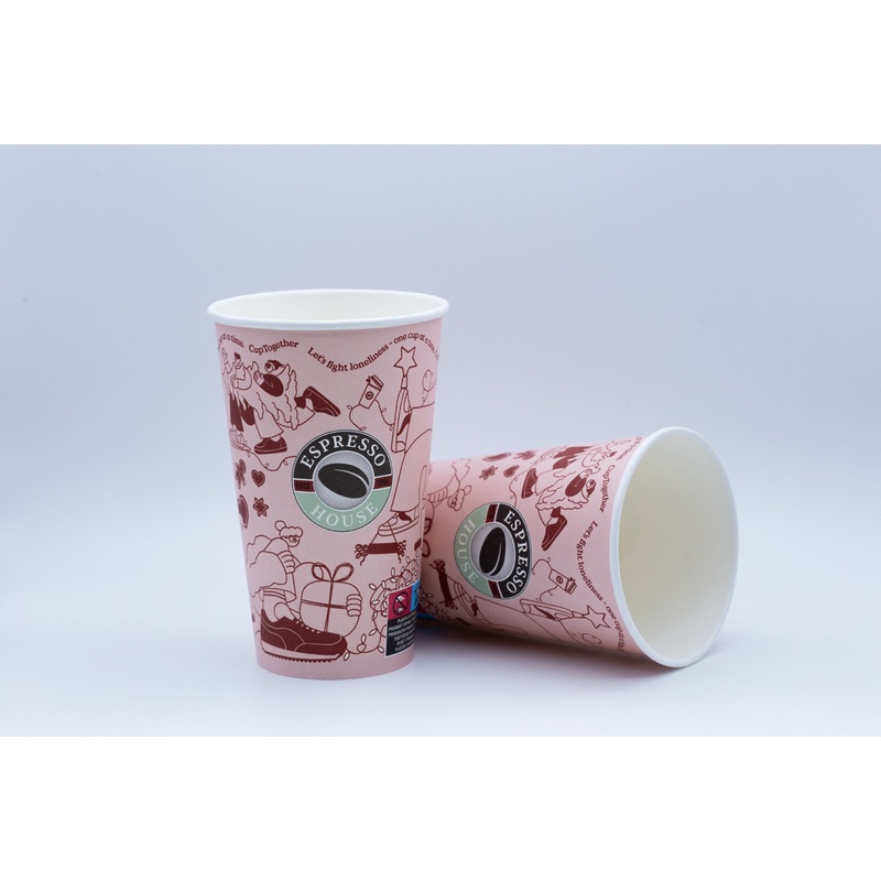 Factory Direct Sale Disposable Hot Drink Takeout Single Wall Paper Mug with Lid – Mug and Paper Cup price