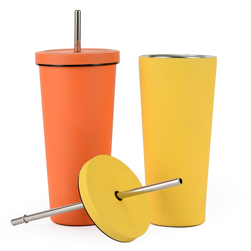 Manufacturer Customized Double Wall Cup Stainless Steel Mug Insulated Tumbler with Straw – Insulated Tumbler and Double Wall Tumbler price