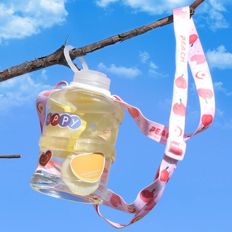 Plastic Juice Bucket Summer Large Capacity Water Bottle Convenient to Carry Handbell Lid Plastic Bottle – Plastic Juice Bucket and Summer Large Capacity Water Bottle price
