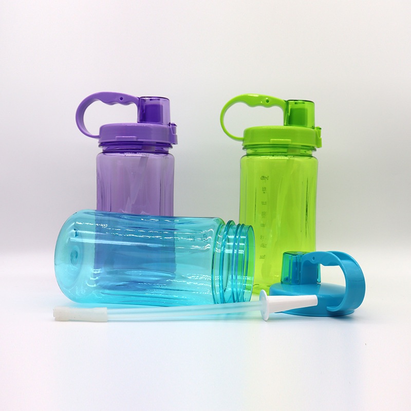 Plastic water bottle custom water bottle with straw for travel – sports bottle and sports water bottle price