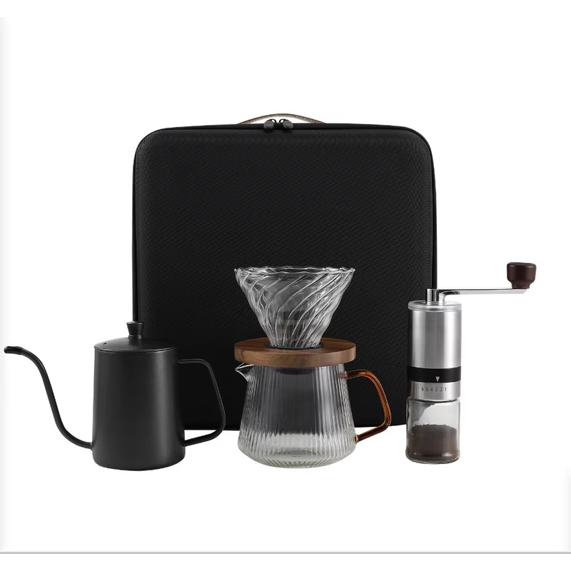Premium Home Garden Stainless Steel Classic Metal Design Style Coffee Tea Espresso Supplies Set Kitchen Tabletop-Manual Function – Coffee Pot and Travel Coffee Pot price