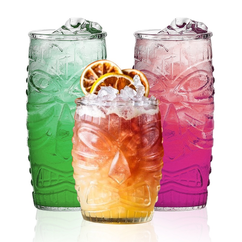 Product Namepersonalized Grimace Tiki Cocktail Glass Highball Water Glasses Mugs Tall Beer Water Juice Drinking Highball Glassmateriallead-Free Glasscolorc – Glassware and Glass Cup price