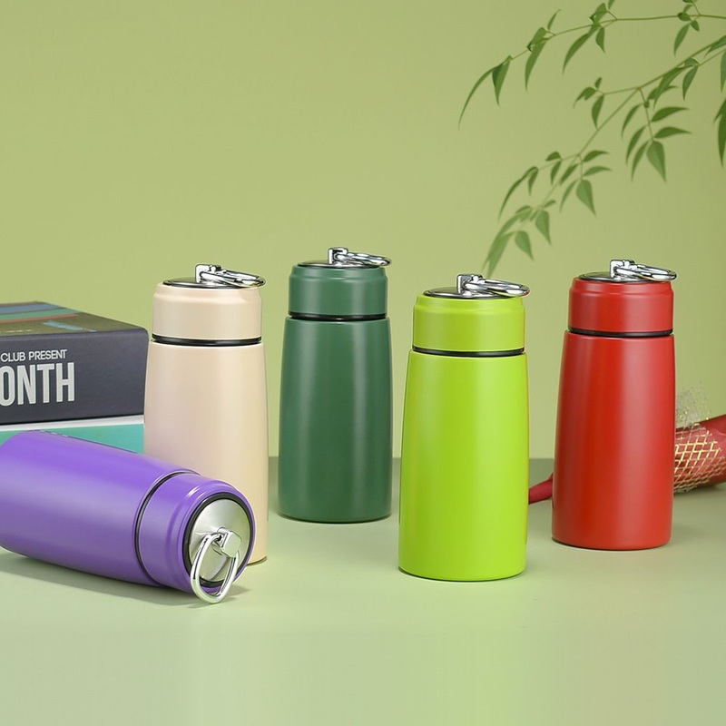 Simple Solid Color Mini Cute Lifting Loop Stainless Steel Water Bottle – Vacuum Flask and Vacuum Cup price