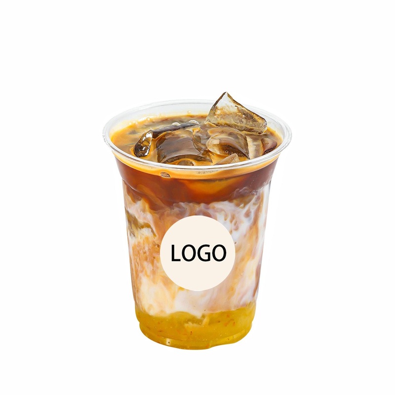 500ml 520ml 700ml Disposable PP Drinking Cup with Lid Plastic Cup – Plastic Cup and Disposable Cups price