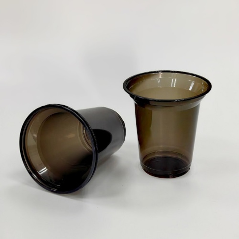 Custom Logo Printed Clear Disposable Plastic U Shape Pet Juice Boba Milk Bubble Tea Cup with Lids – U Shape Pet Cups and Wholesale Disposable Cup price