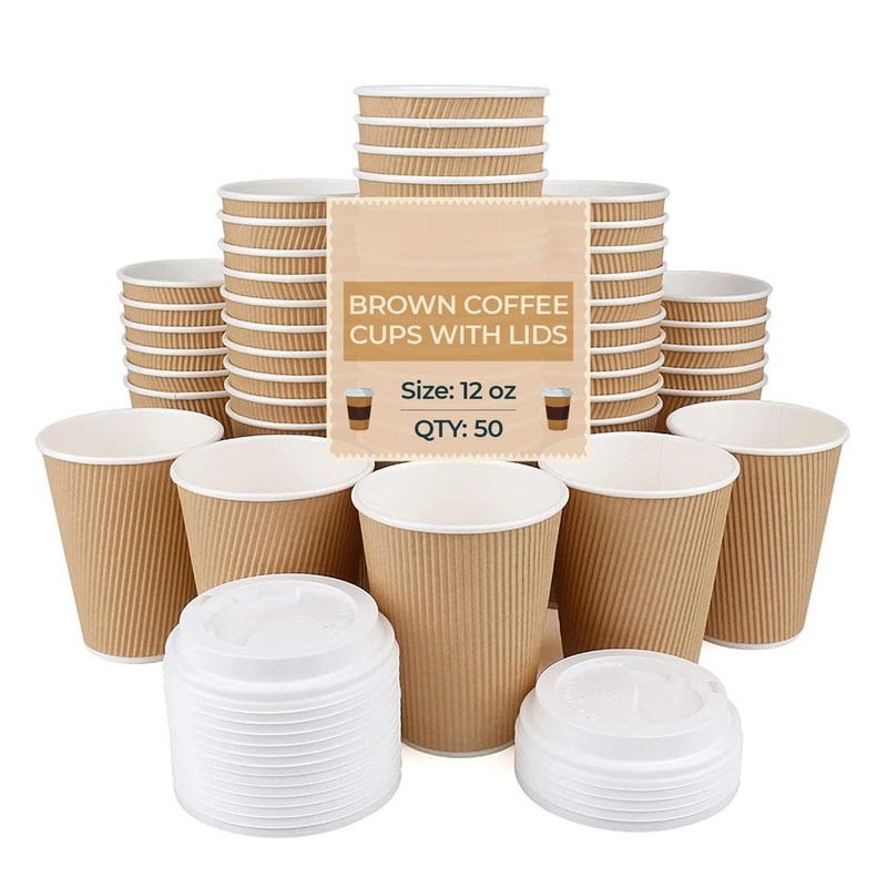 Disposable Custom Logo Office Drinking Paper Cup 8oz 10oz 12oz 14oz 16oz Cardboard Paper Cups for Coffee Shop – Fries Chip Cup and 12oz Paper Cup price