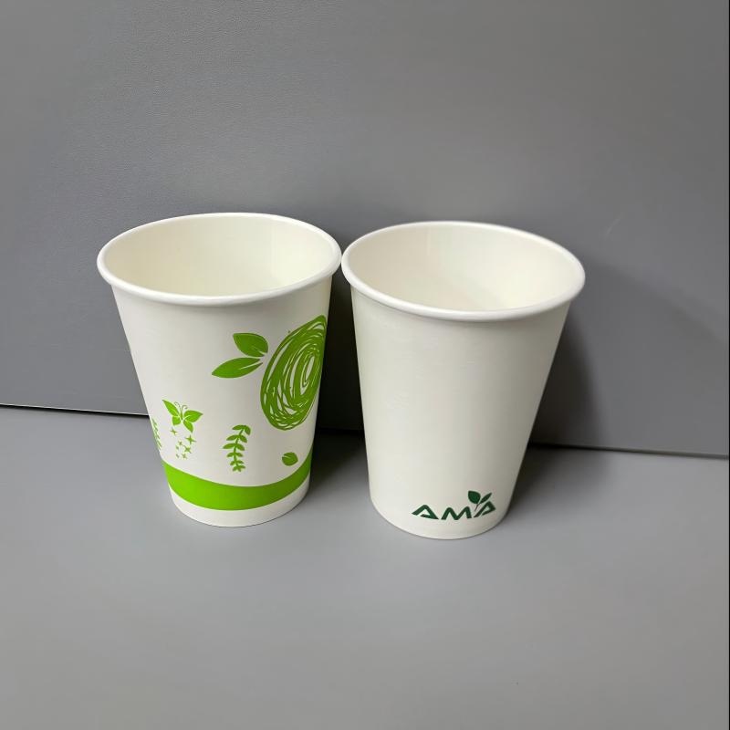 Disposable Single Wall Paper Cup for Hot Drink Custom Logo Accept 8/12/16/20oz Paper Cup for Coffee Cup – Paper Cup for Hot and Cold Drink and Disposable Coffee Cups price