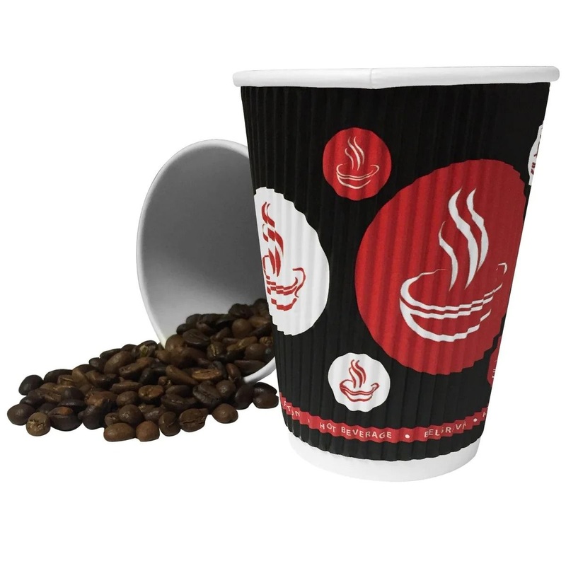 Eco Friendly PLA Plastic Free Custom Printed Insulated Paper Cups – Paper Cups and Hot Cups price