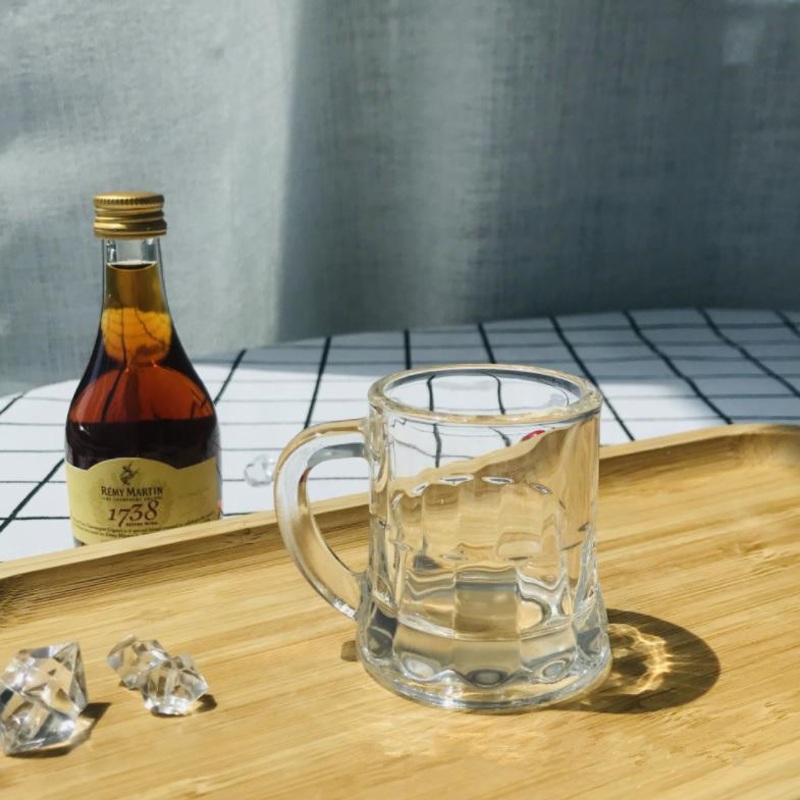 Mini Wine Glass Cup Spirits Shot Glass Cup with Handle Glass Mug – Wine Bottle and Glass Bottle price