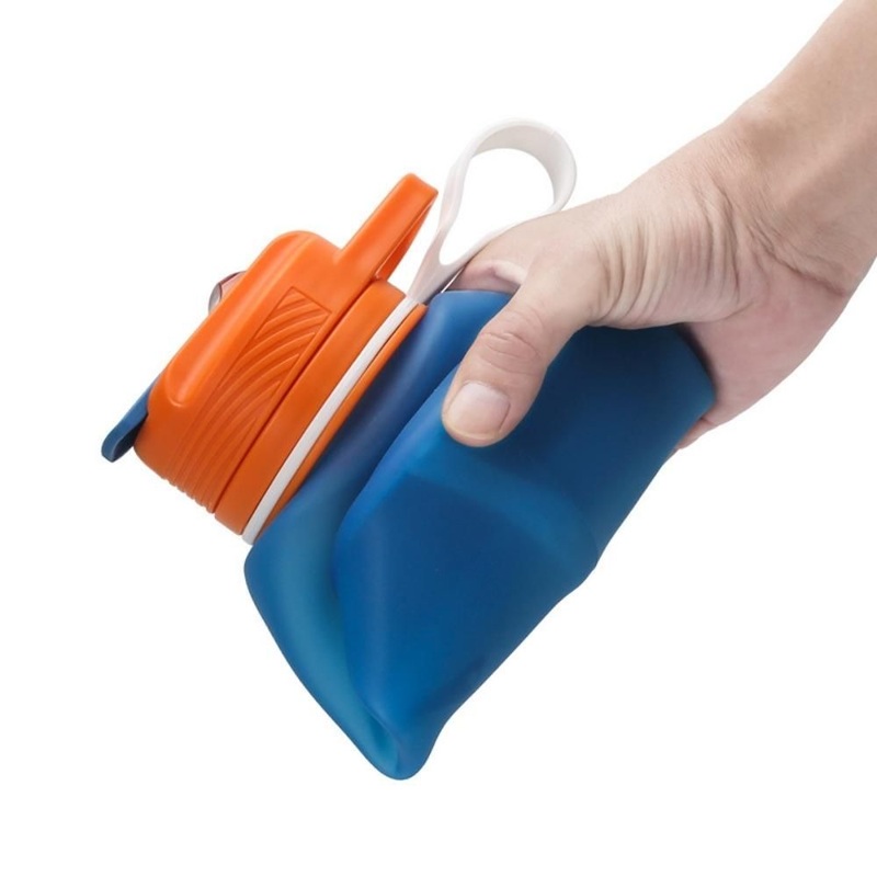 Portable Silicone Water Bottle with Straw Folding Kettle Coffee Cup Water Bottle for Sports Travel Cup Creative Silicone Straw Drinking Sports Bottle Wyz21147 – Water Bottle and Bottle price