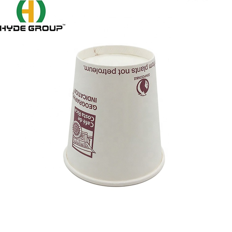 Single Wall 6oz Drinking Coffee Cup with PLA Coated – 6oz Coffee Cups and Single Wall Paper Cup price
