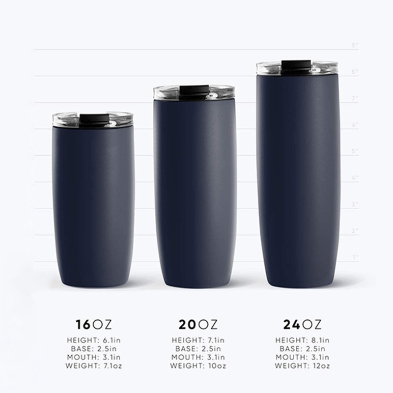Stainless Steel Double Wall Vacuum Insulated Matte Cups Personalized Tumblers – Vacuum-Flask-Thermos and Sports Water Bottle price