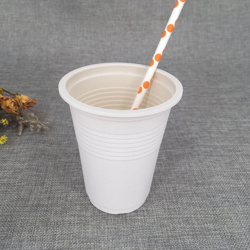 White Biodegradable Hot Drink Cup Cornstarch Cup Disposable Eco Drinking Cup – Disposable Drinking Cup and Cornstarch Hot Cup price