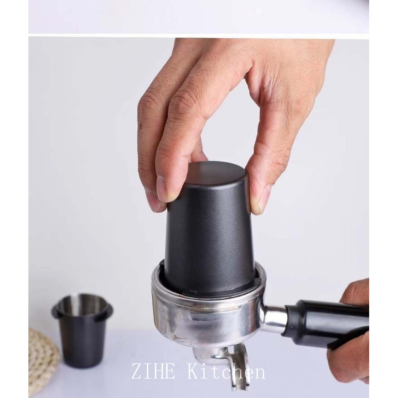 58mm Universal Italian Coffee Machine Handle Stainless Steel Ek43 Mini Bean Cup – 58mm Universal and Italian Coffee Machine Handle price
