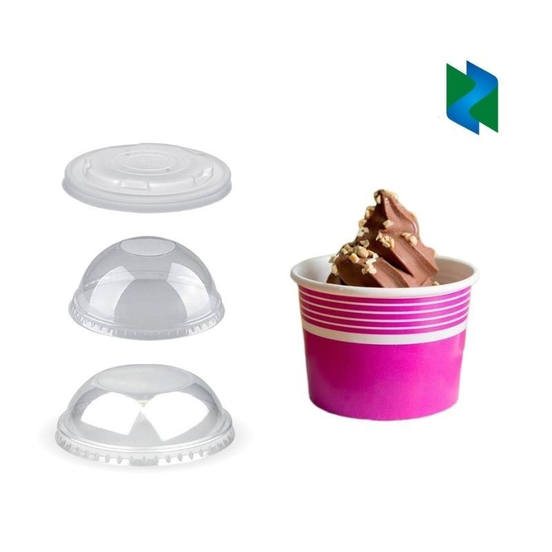 5oz Disposable Recycled Custom Printed Ice Cream Paper Cups with Lid – Ice Cream Cup and Kraft Paper Cup price