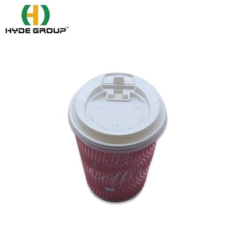8oz Customized Ripple Wall Disposable Coffee Paper Cup – 8oz Paper Cups and Paper Cup with Cover price