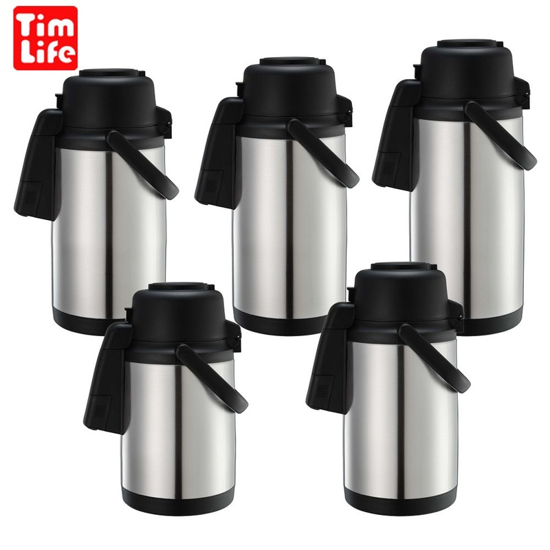 Airpot Vacuum Flask Inox Termo Stainless Steel Thermal Insulated Coffee Carafe – Airpot and Termo price