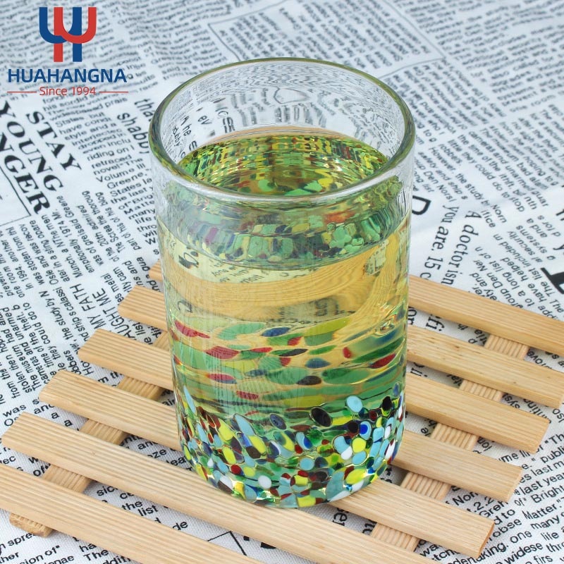 Dishwasher Safe Lead Free Glassware Hand Mouth Blown Multicolor Recycled Glass Tumbler Cups – Drinking Glass and Water Glass price