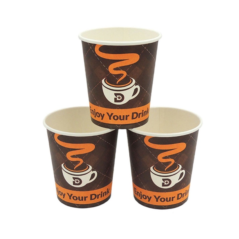 Disposable Biodegradable Single Wall Paper Cup with Custom Logo Print for Hot Coffee – Single Wall Paper Cup and Paper Cup price