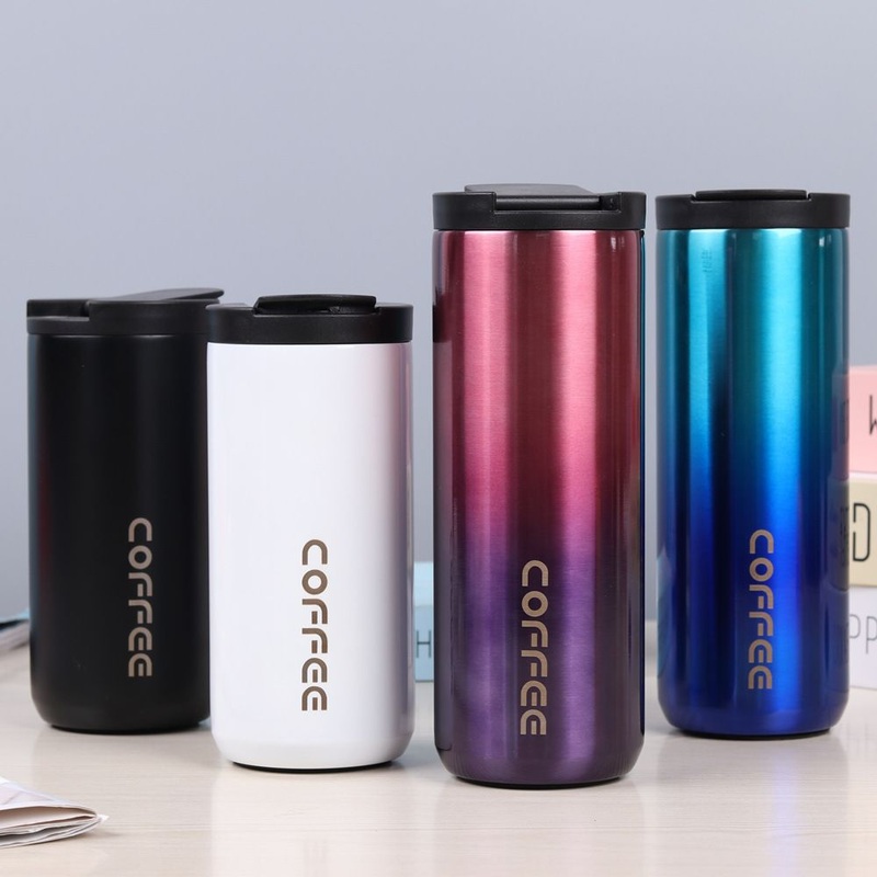 Double Walled Personalised Stainless Steel Coffee Travel Mugs Insulated Mug with Lid – Mug and Coffee Tumbler price