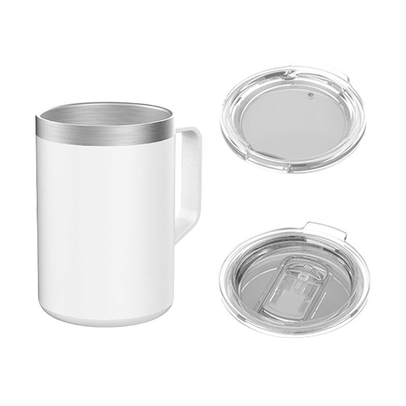 Eco Friendly Metal 12oz 160z 24oz Vacuum Insulated Spill Free Customized Coffee Mug with Handle – Insulated Travel Mug and Vacuum Mug price