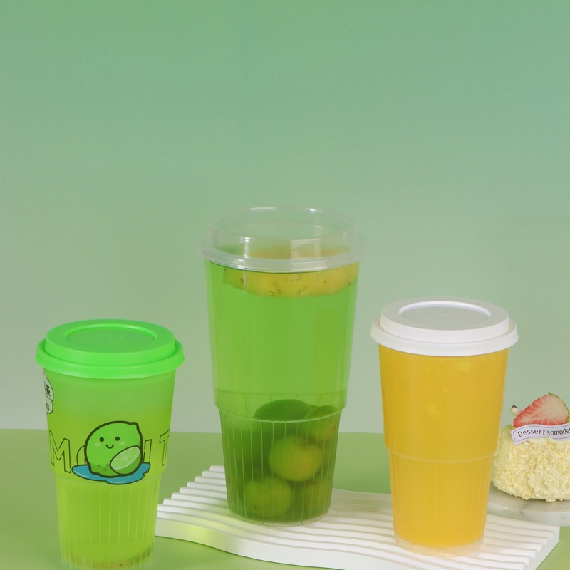 Factory Direct Supply 12oz/425ml Pet Cold Coffee Cup with Straw – Plastic Cup and Cup price