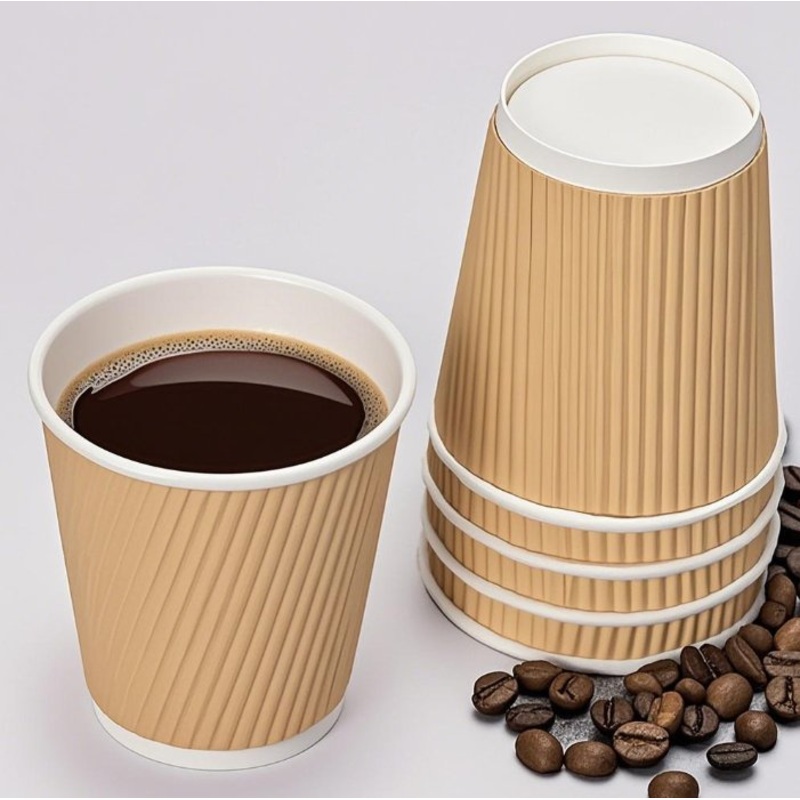 Hot Drinking Ripple Wall Paper Cup – Paper Cup and Ripple Wall Cup price
