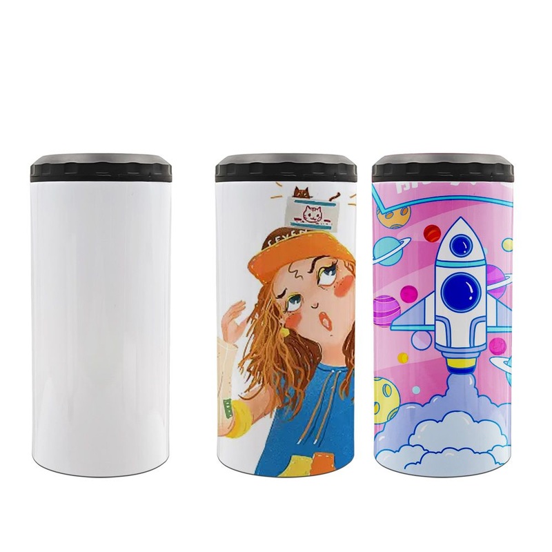 16oz 304 Stainless Steel Double Lid Cold Jar Cup Sublimation Blank – Sublimation Blank and 16oz price