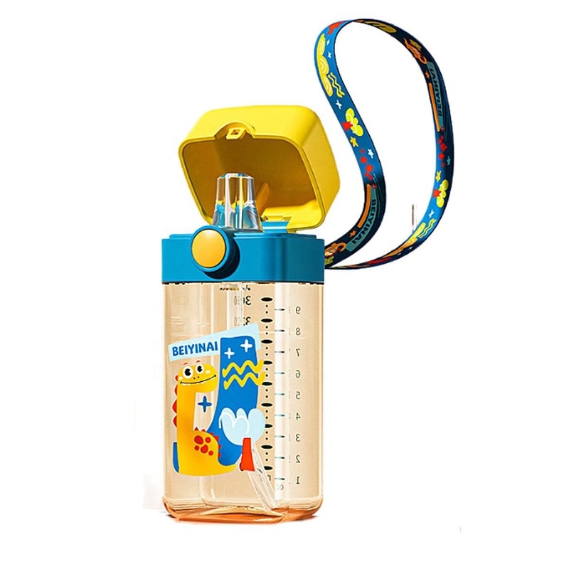 360ml Square Water Bottle Cartoon Cute Water Bottle – Bottle and Vacuum Flasks price